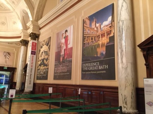Walking in the footsteps of the Romans in Bath